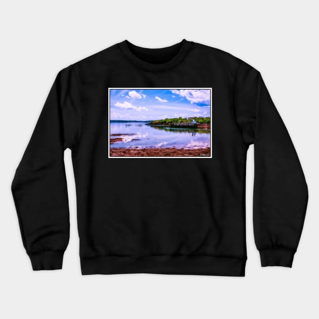 Calm Waters on Campobello Crewneck Sweatshirt by kenmo